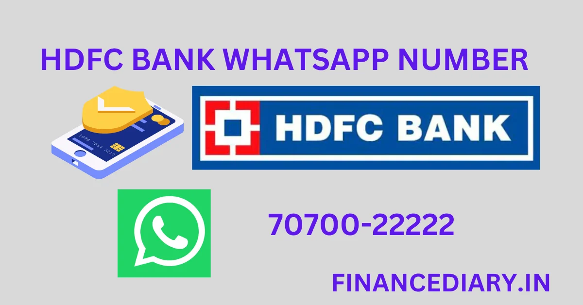 HDFC BANK WHATSAPP NUMBER